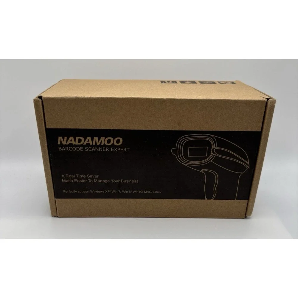 Wireless Barcode Scanner -‎ NADAMOO - Model Bur3003 - Preowned
